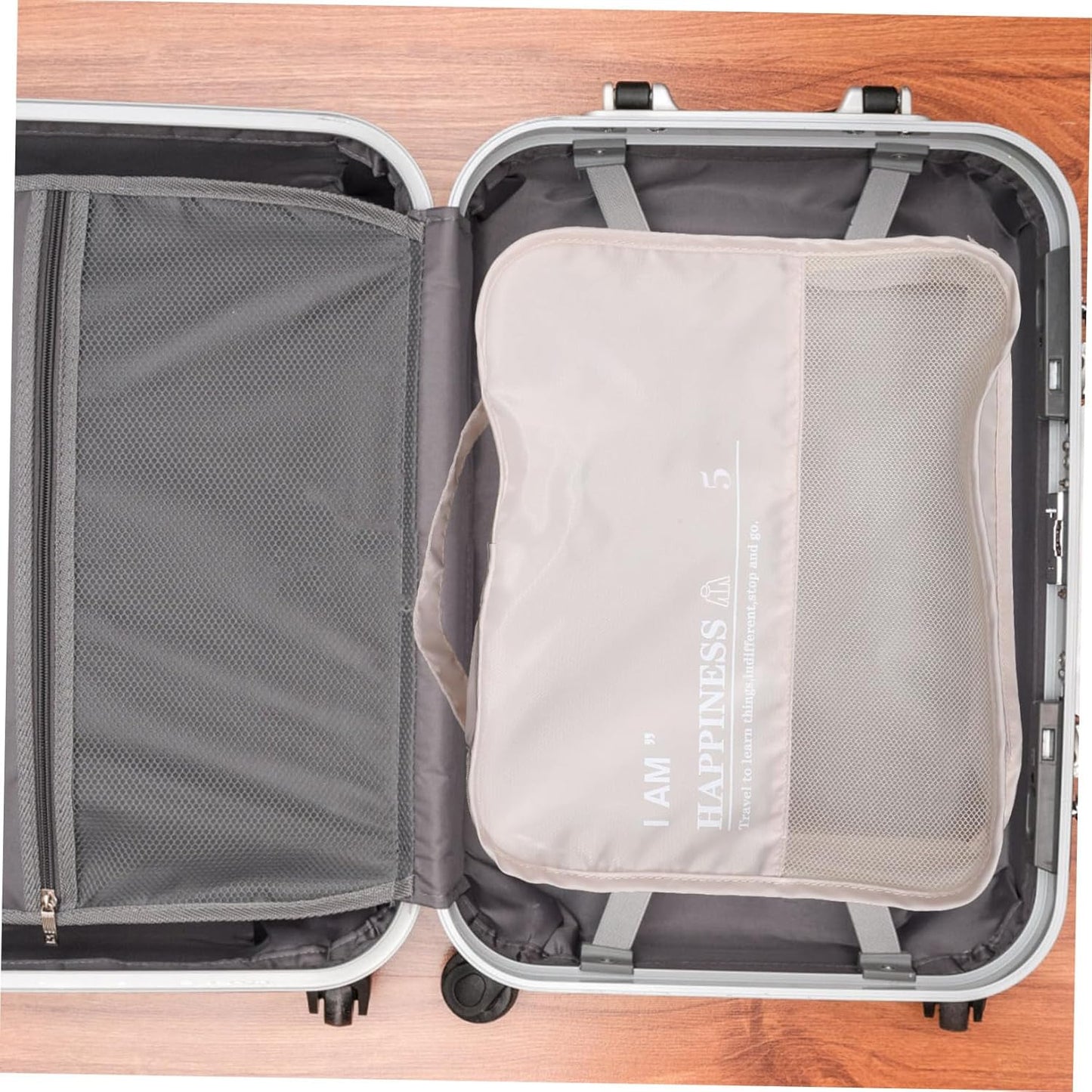 Holibanna 1 Set Luggage Packing Cubes Travel Organizers Storage for Clothes Underwear Shoes Durable Travel Accessories for Home and Organization