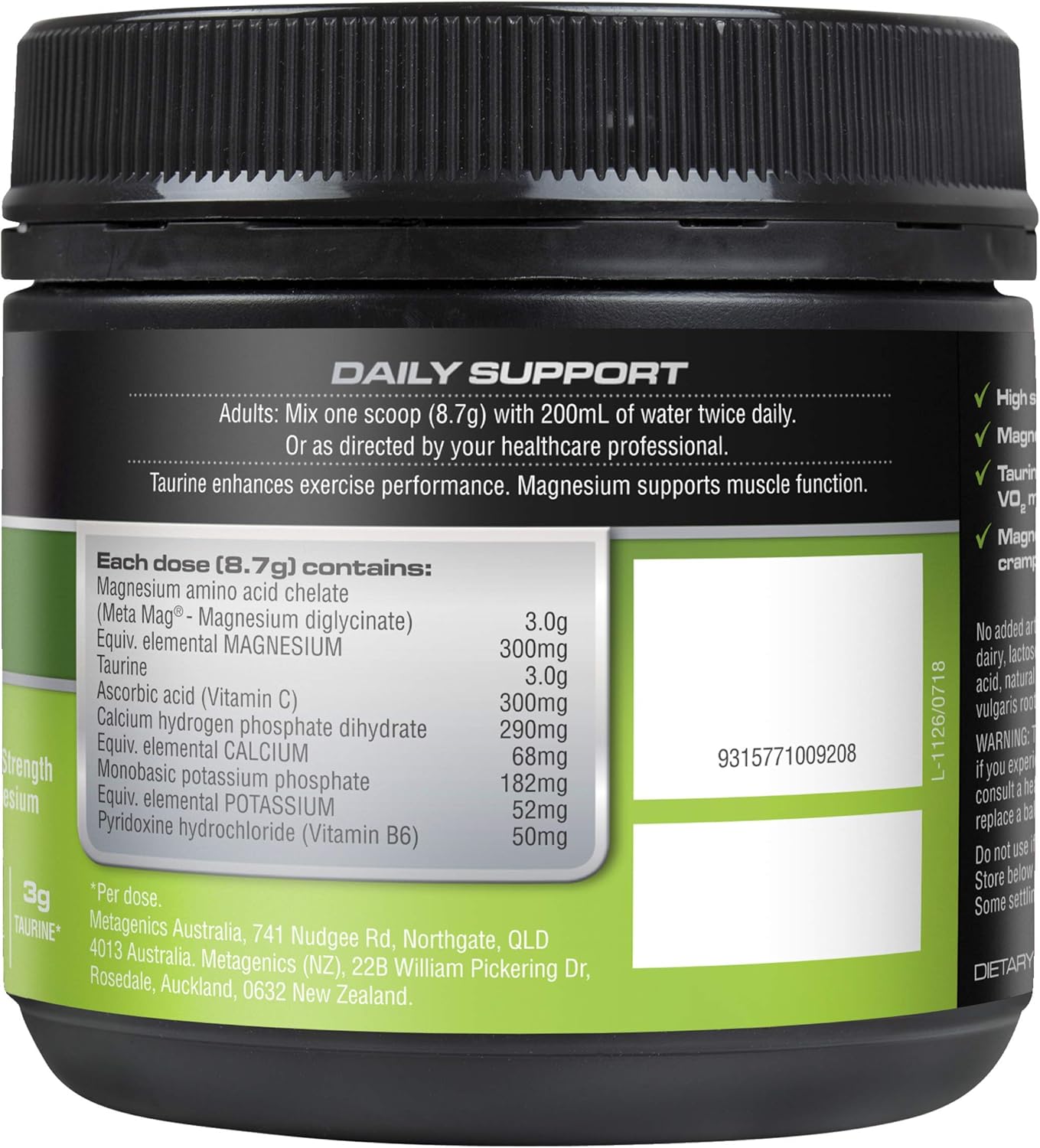 Endura Max Cramp and Muscle Ease - Citrus
