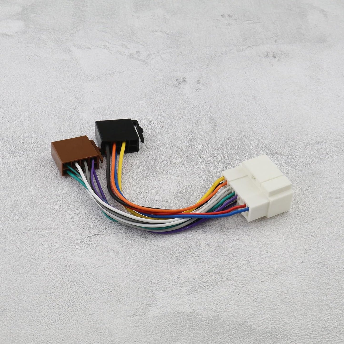 ECSiNG 16 Pin Adapter Standard ISO Connector CD Player Radio Stereo Wiring Harness Compatible with Alto Grand Vitara Jimny Kizashi Liana S-Cross Swift SX4