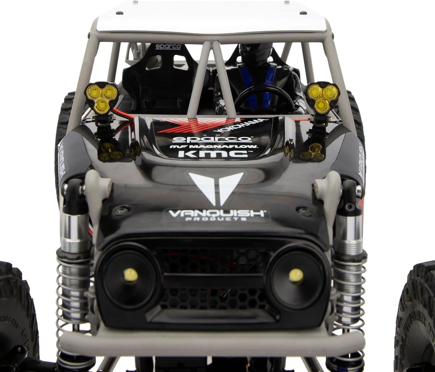 MEUS RACING RC Car LED Lights Spotlight Headlight Kit for Vanquish H10 Optic Sparco Yokohama RTR 1/10 RC Crawler Upgrades Parts