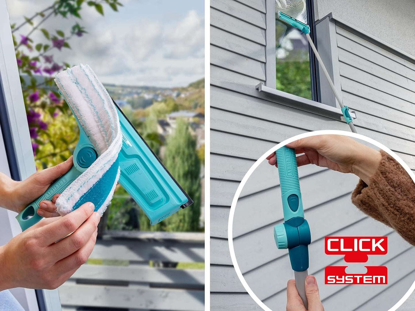 Leifheit Window Wiper W&F Cleaner L micro duo