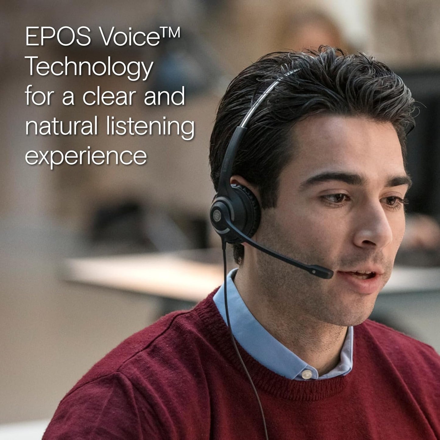 Sennheiser Sc 260 USB Ms Ii Stereo Headset, 1