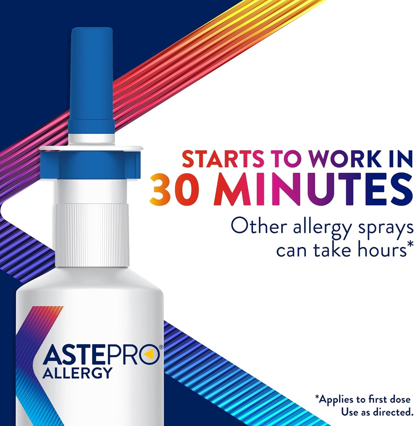 Astepro Nasal Spray and Tissue Bundle, 24-Hour Allergy Relief, Steroid-Free, Nasal Congestion, Runny & Itchy Nose, 200 Metered Sprays (Packaging May Vary)