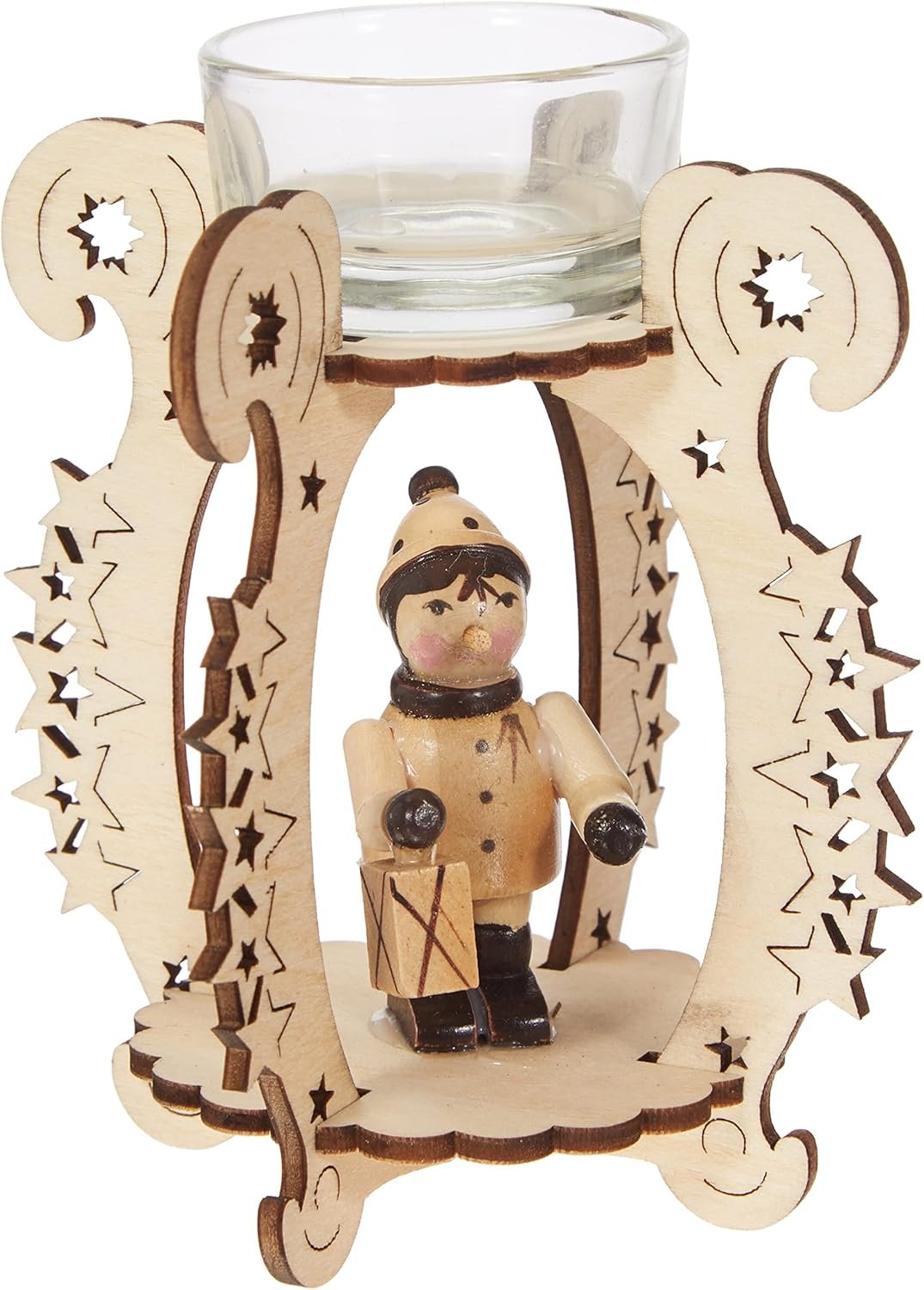 HGD CL00-3505-2 Decoration, Wood, Colourful, Large
