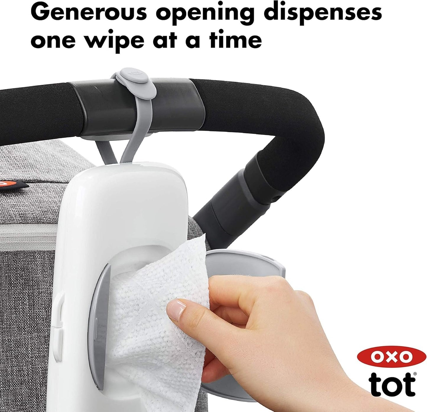 OXO Tot Perfect Pull Wipes Dispenser (63121800) | On-The-Go Wipes Dispenser