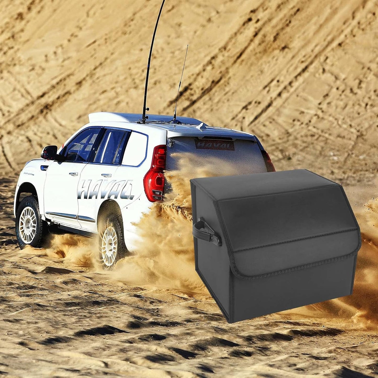 AUTOARK Multipurpose collapsible SUV Trunk Organizer - Car SUV Trunk Storage,AK-138