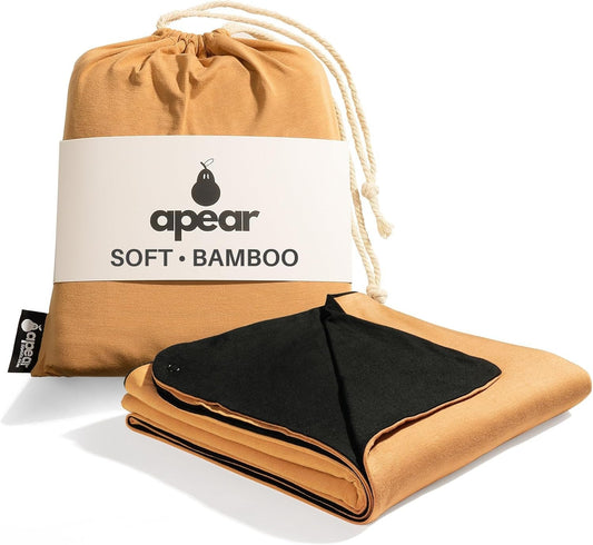 16-in-1 Compact Travel Blanket with Bag – Reversible, Ultra Soft Bamboo Airplane Blanket with Hidden Pocket - Packable for Flights, Camping, Picnic, Travel Essentials