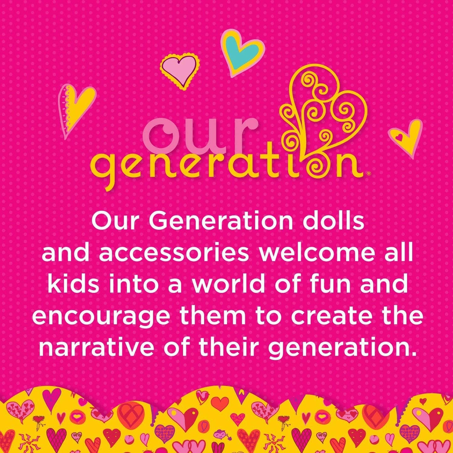 Our Generation – Coffee Shop Playset – Pretend Food Items – 18-inch Doll Accessories – Imaginative Play – Toys for Kids Ages 3 & Up – Love U Latte