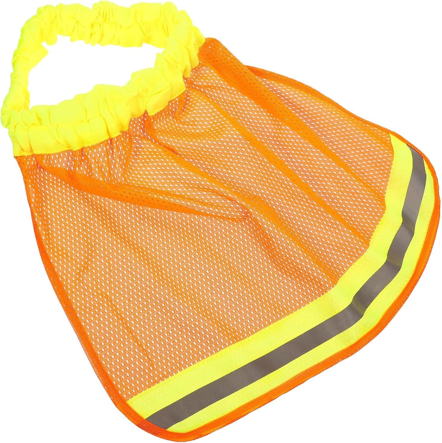 Baluue Reflective Hard Hat Neck Shade Sun Visor Cover for Construction Workers Lightweight Sun Shade with Mesh Design for Enhanced Breathability and Safety