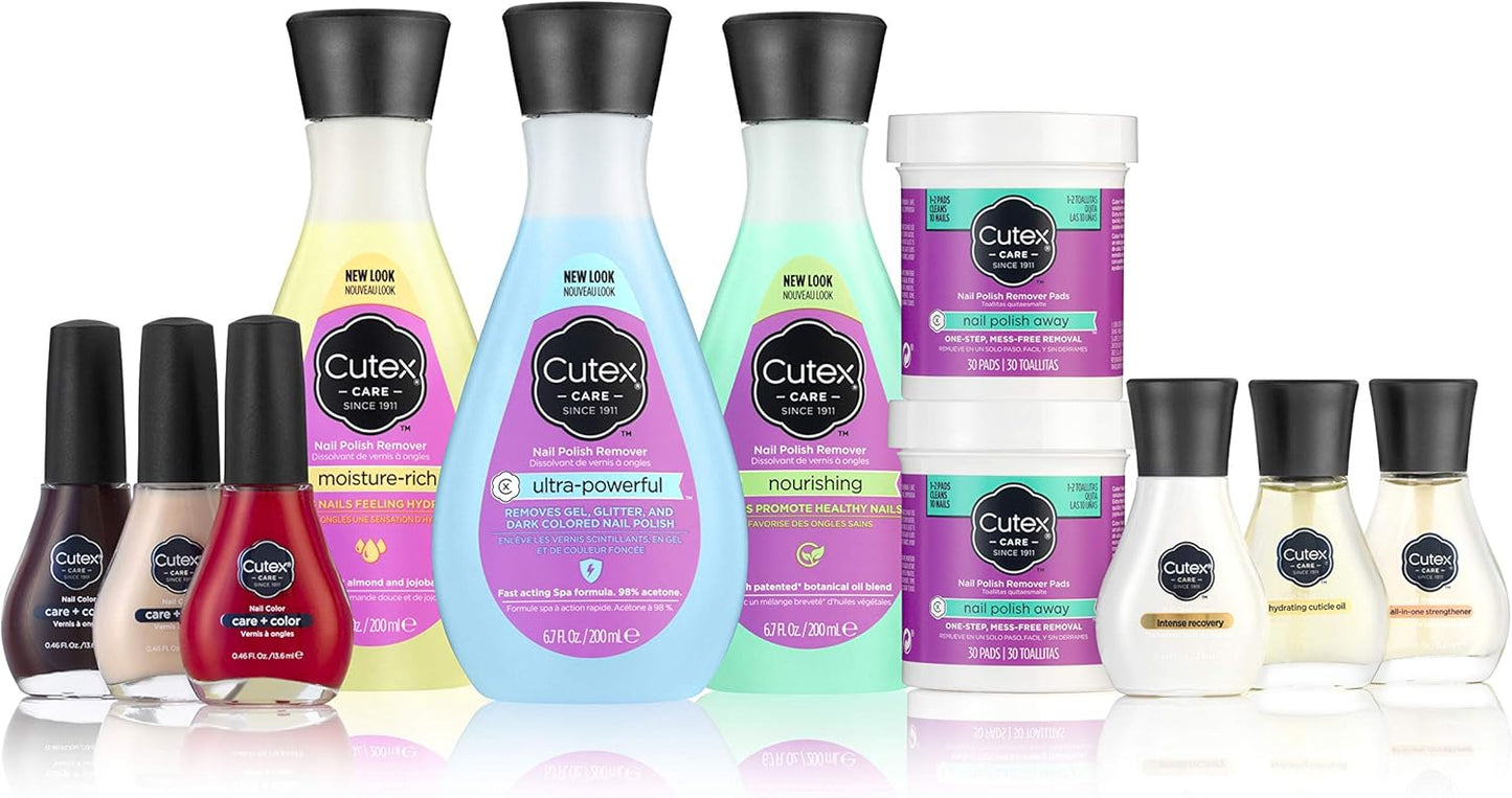 Cutex Intense Recovery Strengthening Treatment Nail Care Treatment Dry Weak Nails 13.6 Milliliters