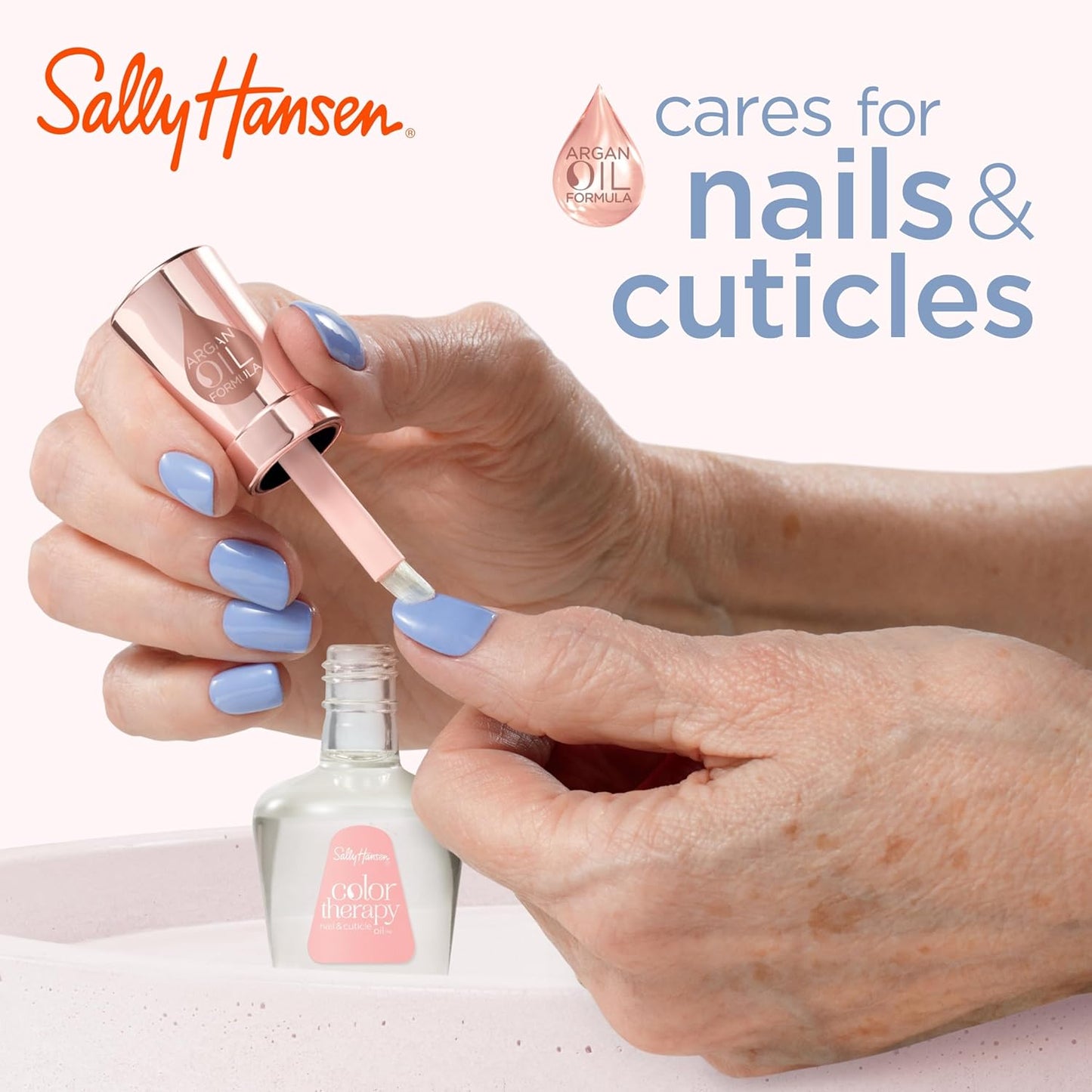 Sally Hansen Color Therapy Nail Polish 385 Pamper Me Purple 15ml