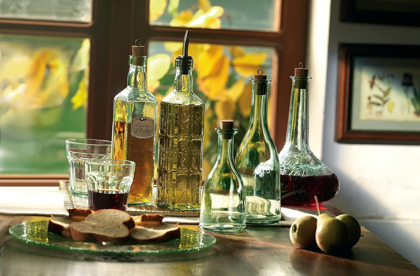 Bormioli Rocco Country Home Fiesole Bottle, 24-Ounce