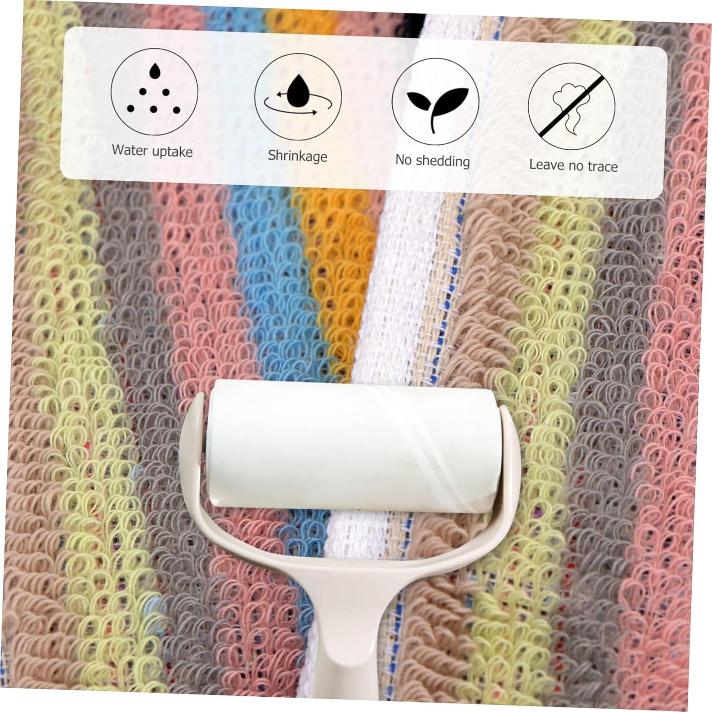 KICHOUSE Home Cleaning Essentials Confezione Da 10 Asciugamani A Righe Strofinacci Da Cucina Morbidi Assorbenti Traspiranti Asciugatura Rapida Per Cucina E Bagno Colore Casuale