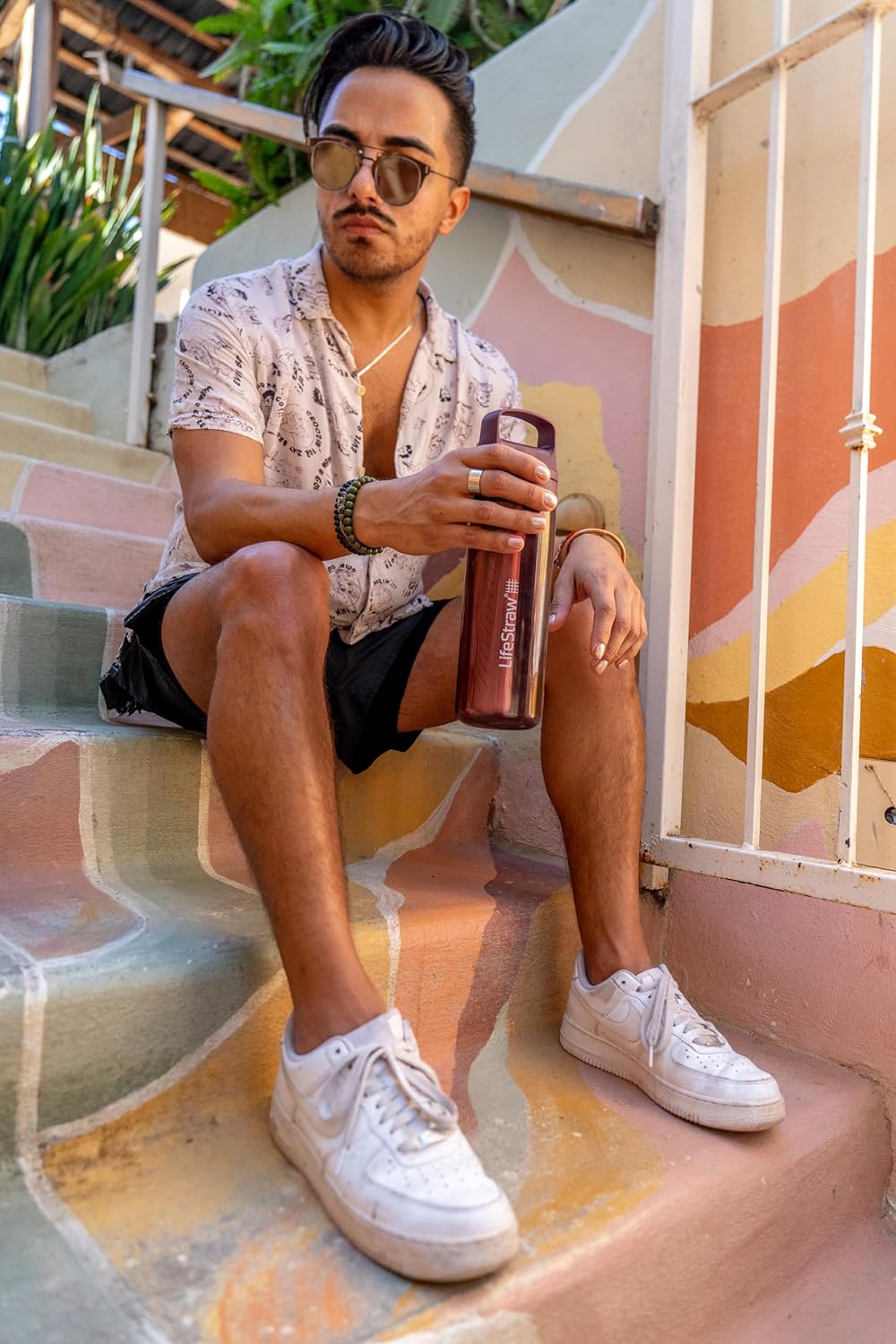 LifeStraw Go Series 2.0 Water Bottle with Filter, Laguna Teal, 650 ml Capacity