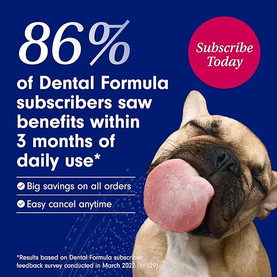 PetLab Co. Dog Dental Formula - Keep Dog Breath Fresh and Teeth Clean - Supports Gum Health - Dog Water Additive Dental Care Targets Tartar - Packaging May Vary