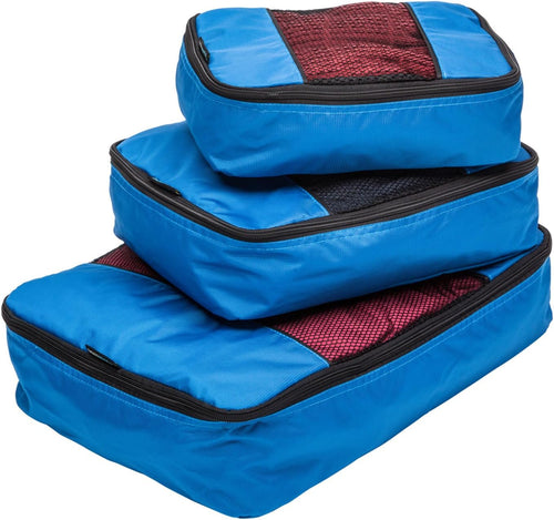 TravelWise Luggage Packing Organization Cubes 3 Pack