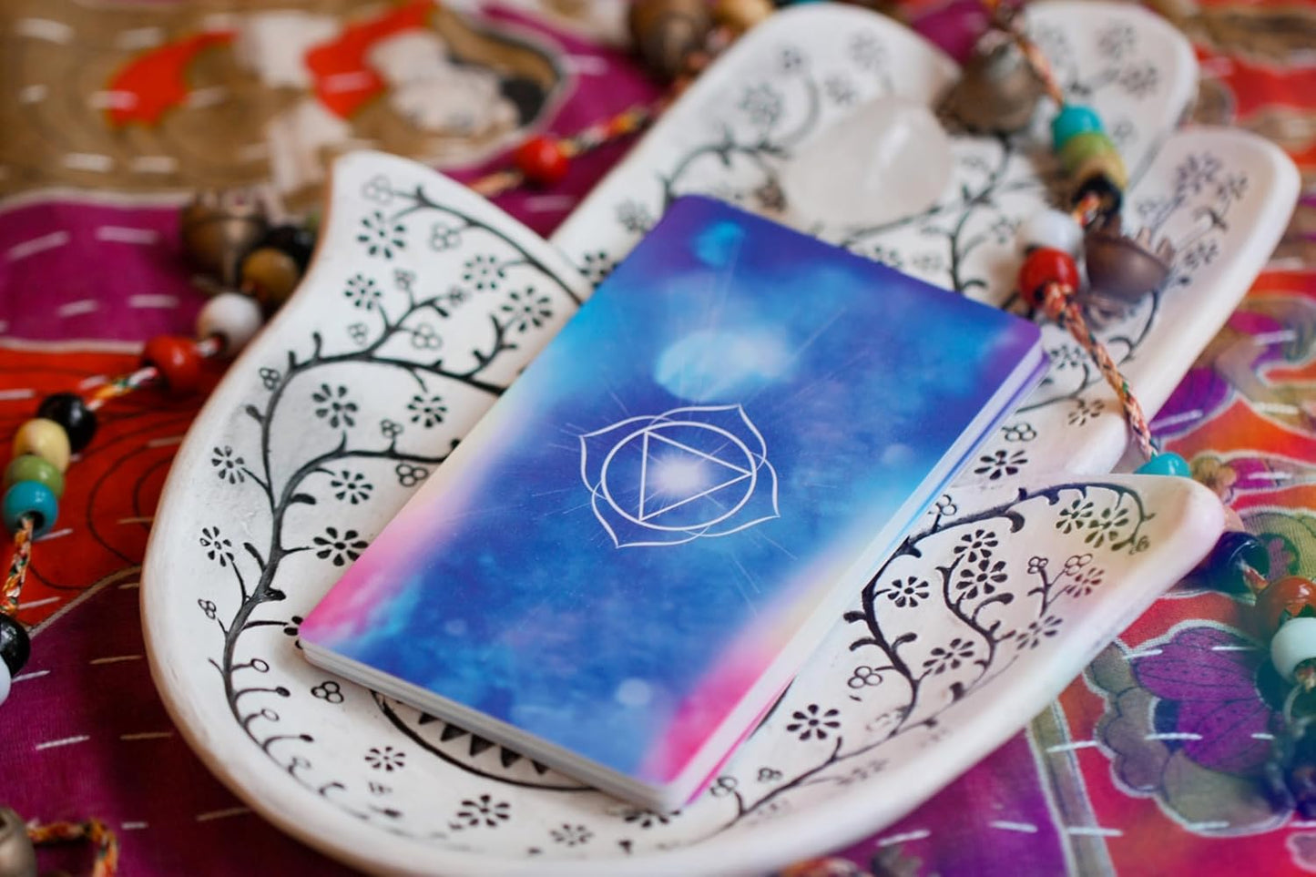 Yoga Mudra Oracle Book and Card Deck: Includes 44 Cards and a 128-Page Book