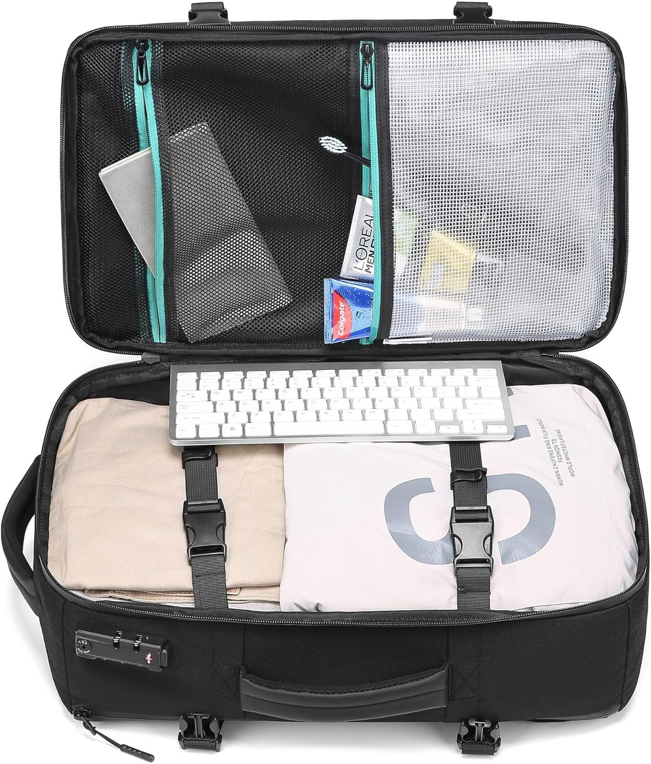 Nomadic Travel Backpack 25L With Anti-Theft Lock Design, Laptop Compartment and Weather-Resistant Durability