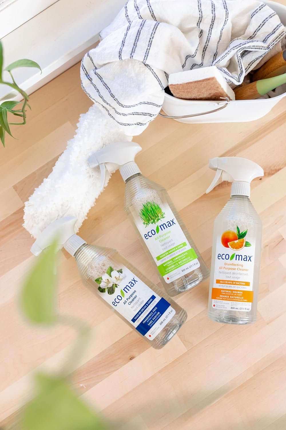 Eco-Max-Natural Orange Disinfecting All Purpose Cleaner, 800ml