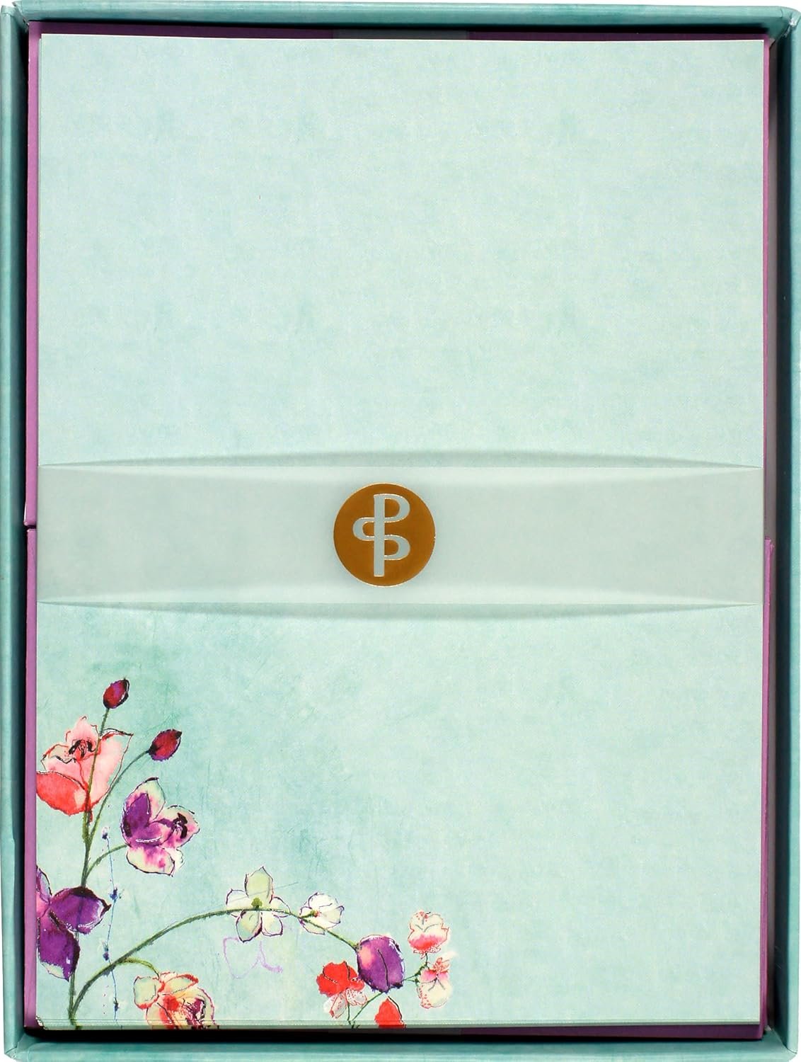 Fuchsia Blooms Stationery Set (Boxed Stationery)
