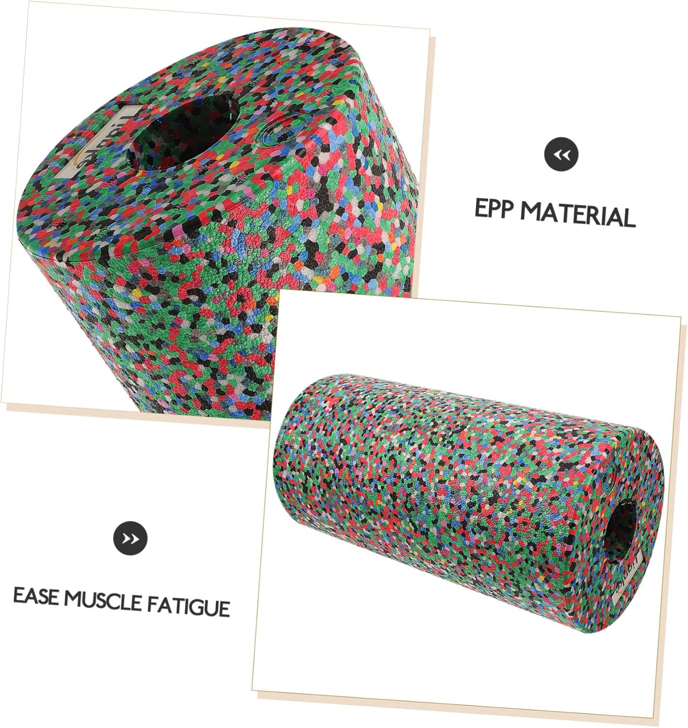 Toddmomy Schiuma per Muscolare Yoga Attrezzo Fitness Portatile per Rieducazione e Stabilizzazione Superficie Antiscivolo e Design Scanalato