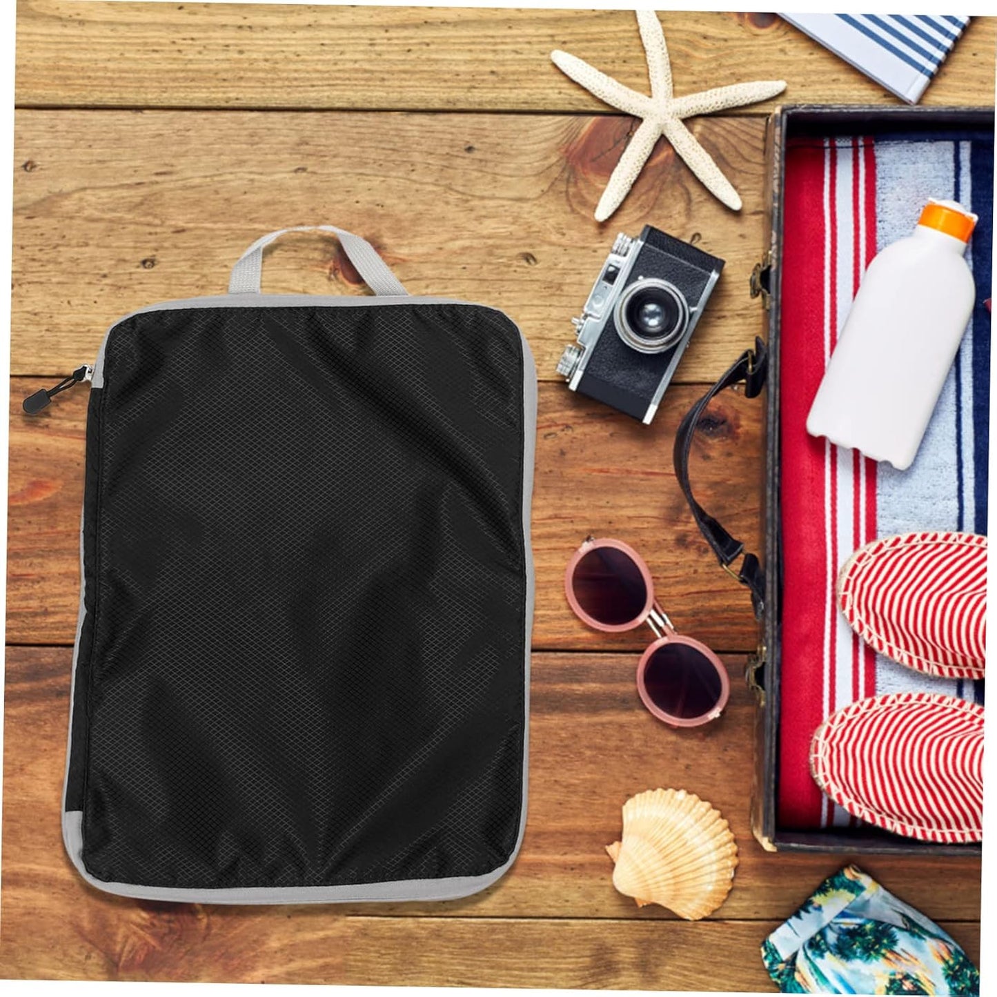 Beaupretty 3pcs Travel Storage Bags Versatile Organizer Pouches for Clothing and Accessories Durable and Stylish Travel Essentials for Luggage Packing and Home Organization