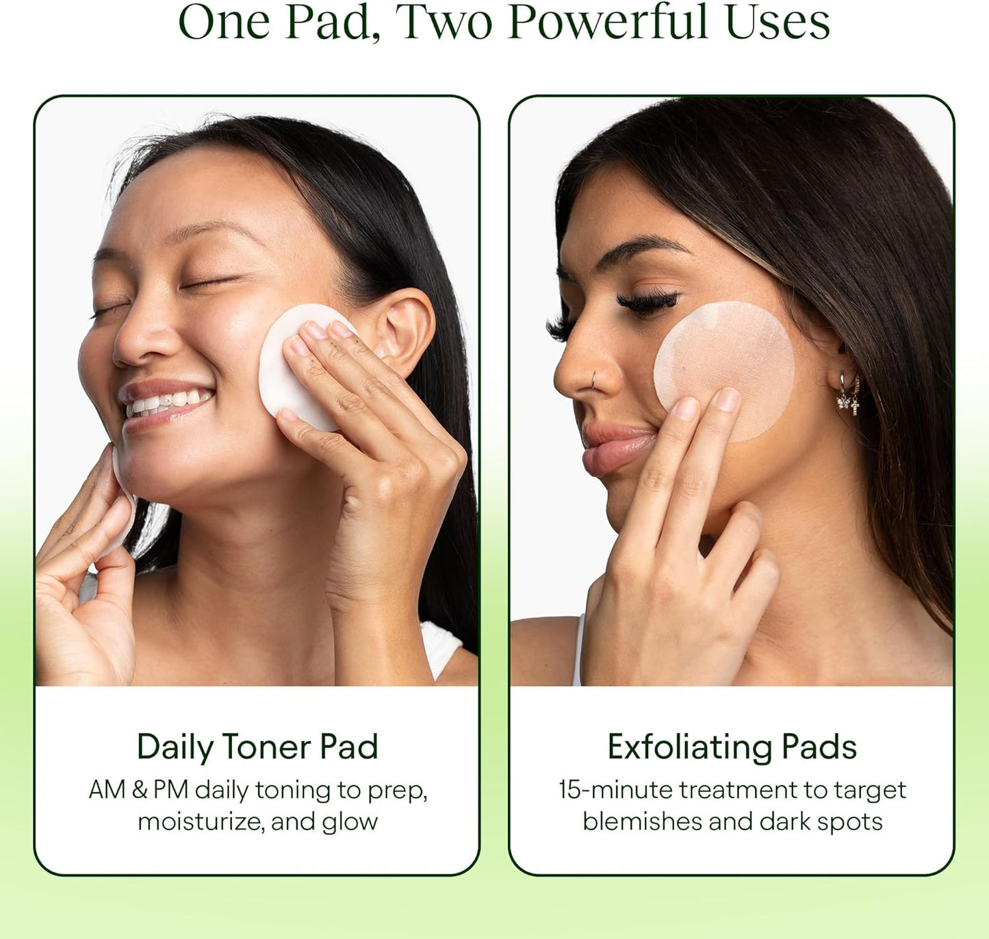 Korean Skincare Anti-Aging, Dark Spot & Wrinkle Minimizing Toner Pads - Hydrating with Snail Mucin, Centella Asiatica, Niacinamide, Peptides - for Polished & Youthful Skin - 100 Count
