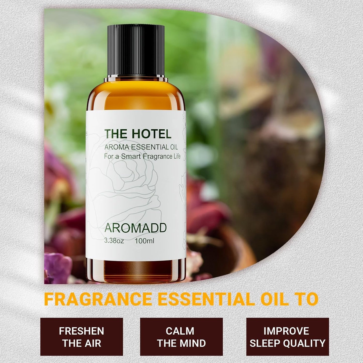 Double Nozzle Scent Air Machine and 100ml The Hotel Essential Oil for Diffuser