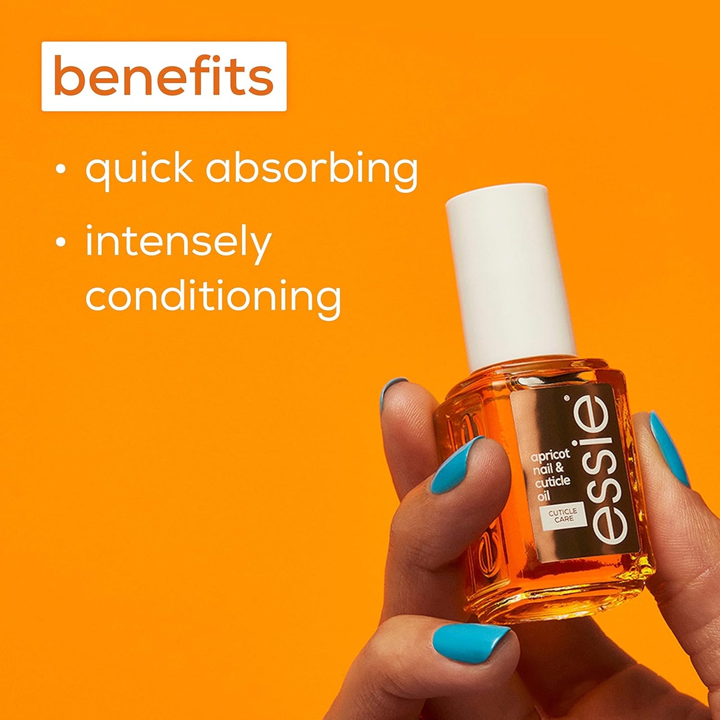 essie, nail treatment, nourishing and softening, apricot nail & cuticle oil, 13.5 ml