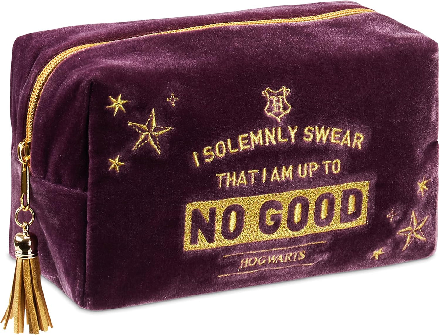 Harry Potter Gifts Make Up Bags for Women Toiletry Bag Hogwarts Travel Accessories, Purple