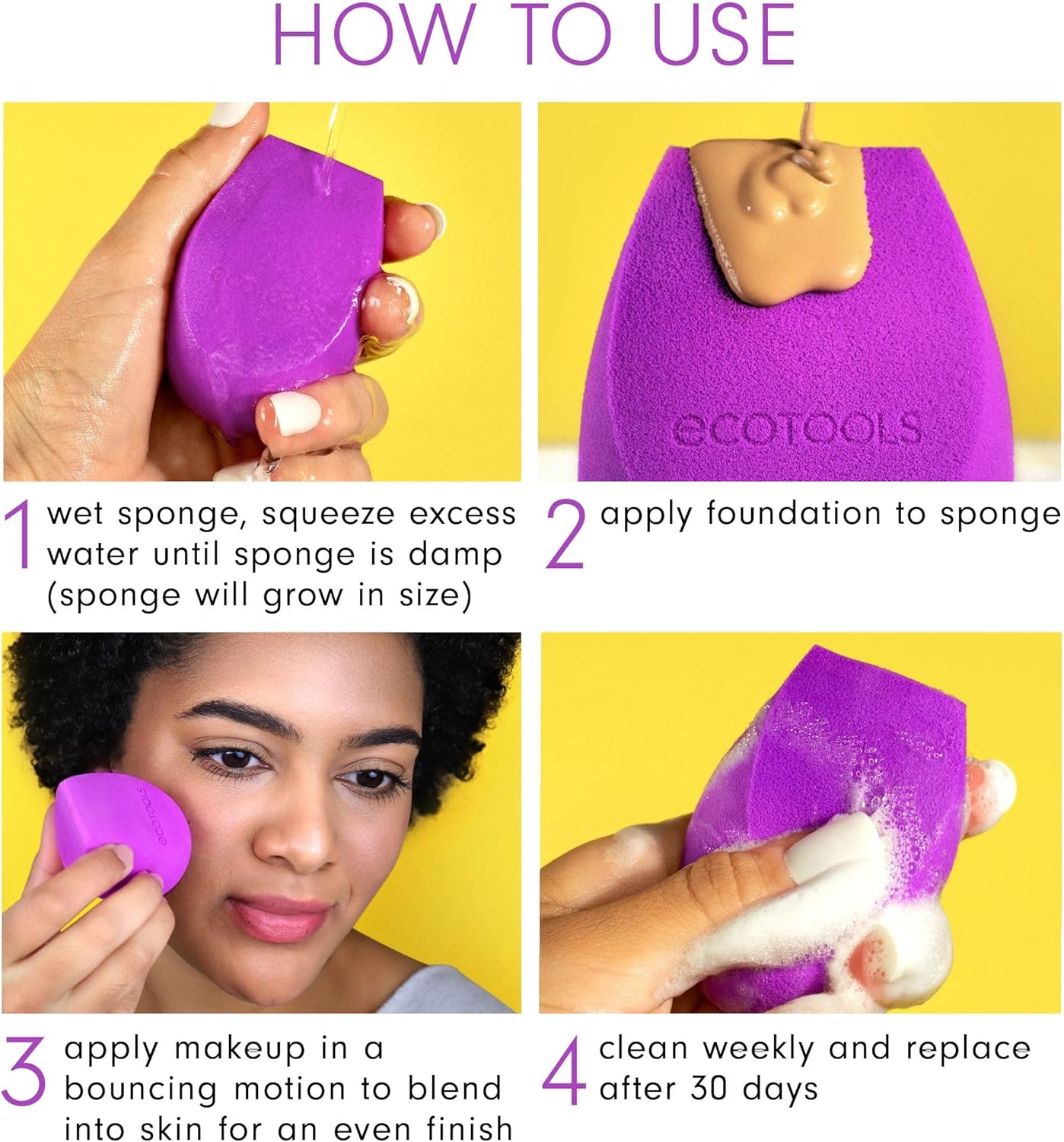 Bioblender - Esponja De Maquillaje Biodegradable Ecotools