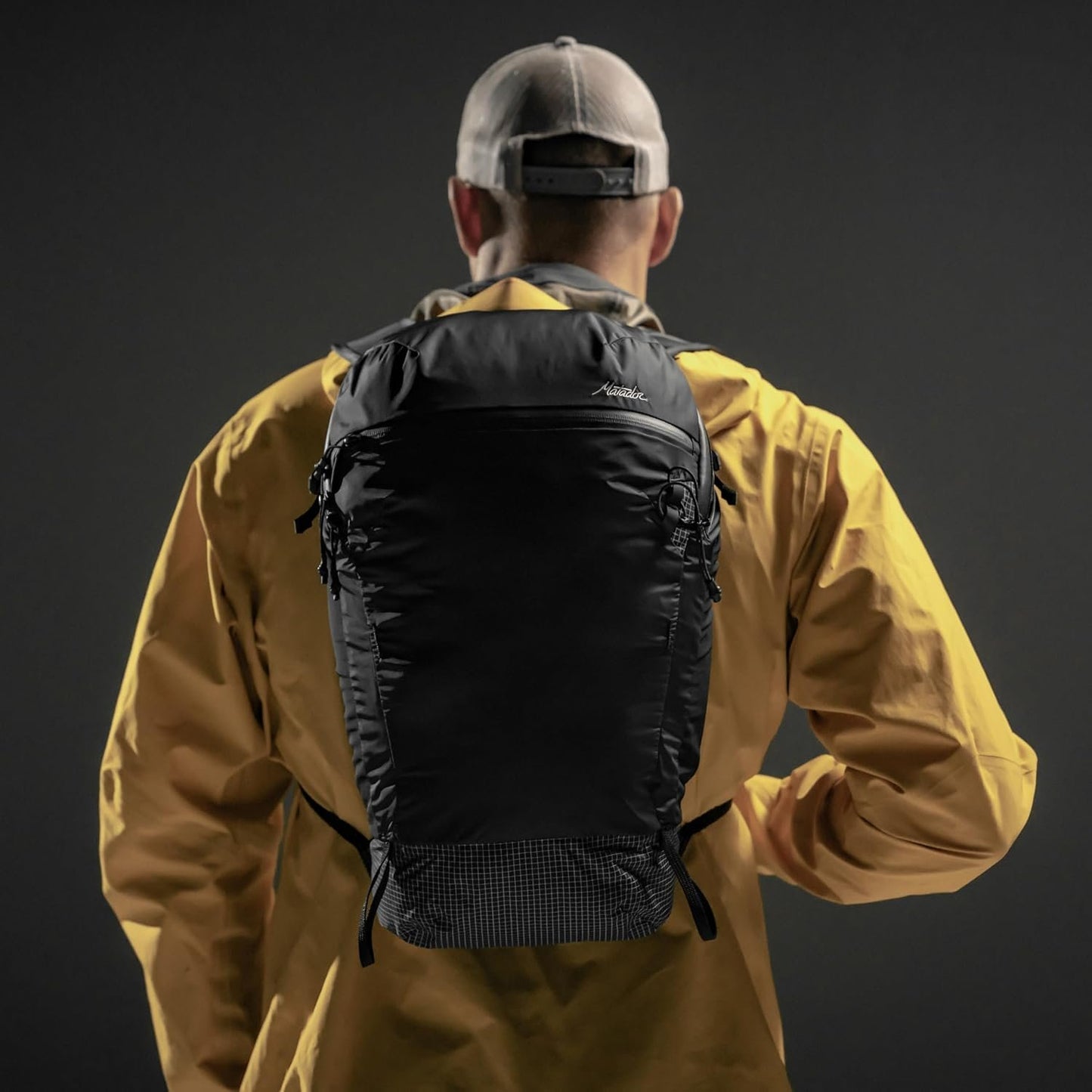 Matador Freefly16 Packable Backpack - 16L Small Hiking Backpack; Ultralight Backpack w/Gear Loops; Water Resistant Backpack for Travel, Cycling, Running, Outdoor, Camping; Hiking Day Pack