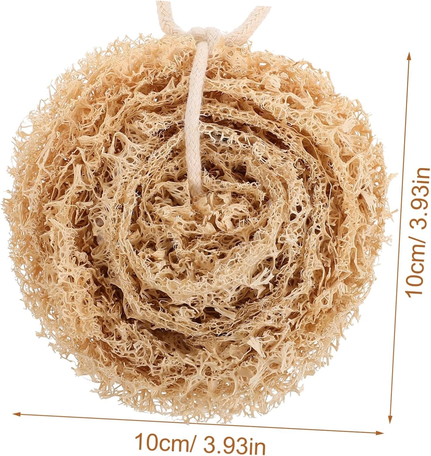 SOIMISS 1set Natural Loofah Sponges for Kitchen Cleaning Soft and Durable Dish Washing Scrubber Loofah 4pcs