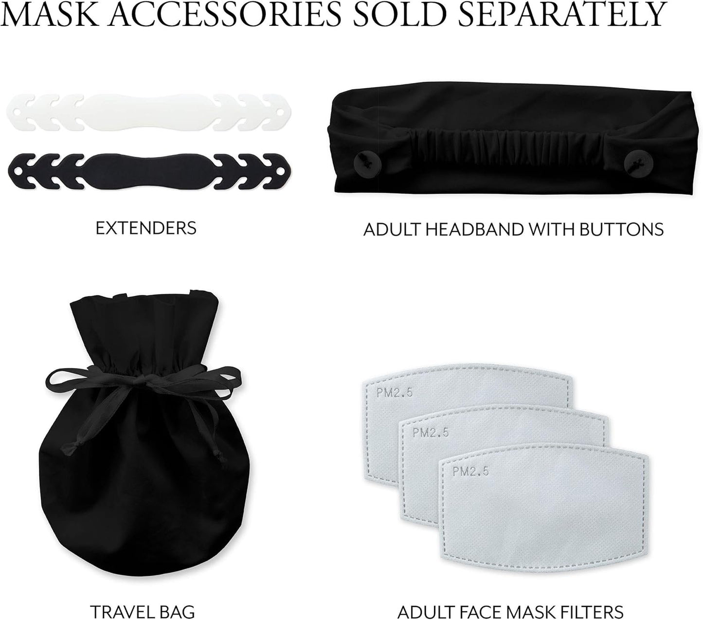 Weddingstar 3 Pack Washable Cloth Face Mask Reusable and Adjustable with Filter Pocket