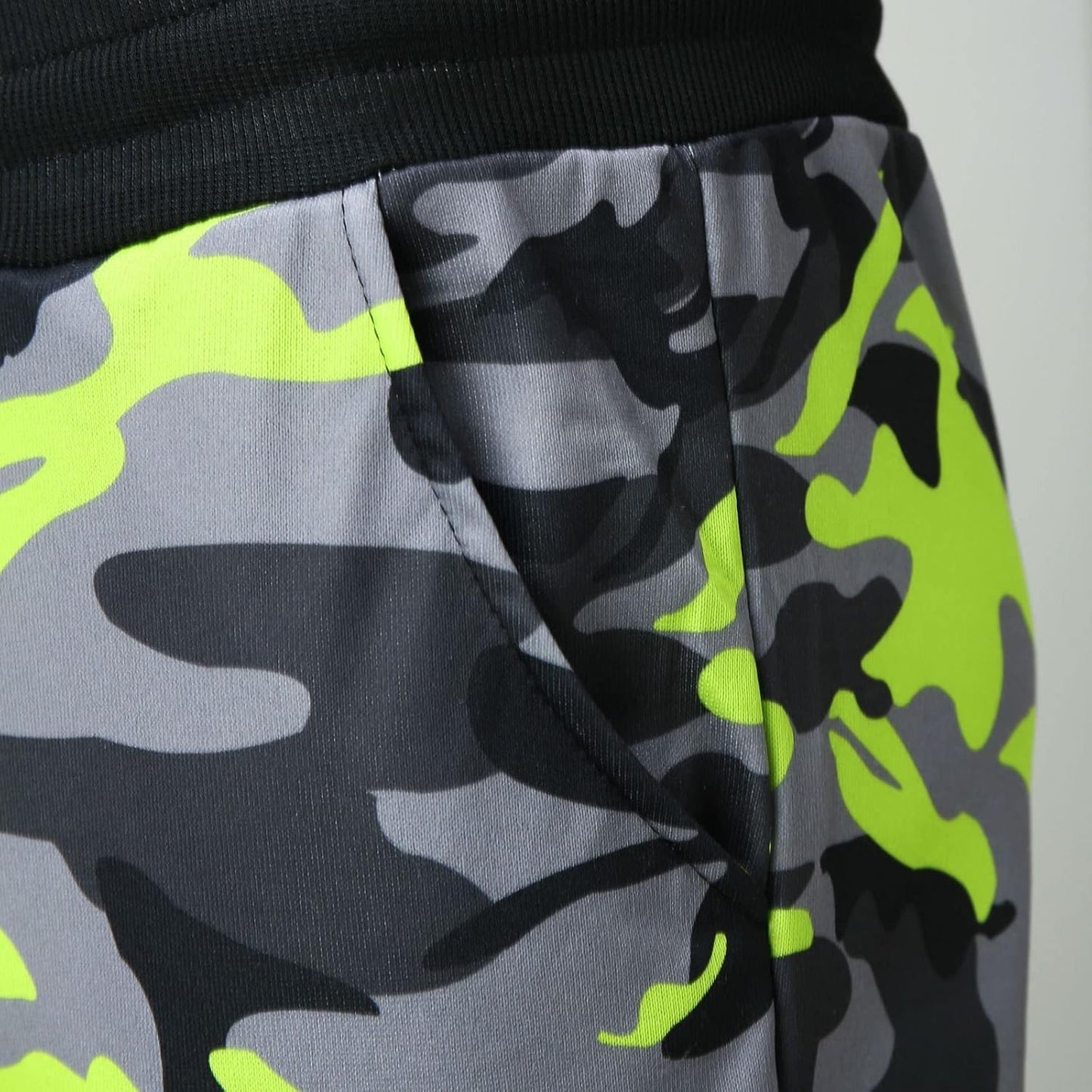 Tech Pant Fitness Casual Shot Men's Sports Camouflage Jogging Print Trousers Men's Running Pants, Yellow, XL, yellow, XL