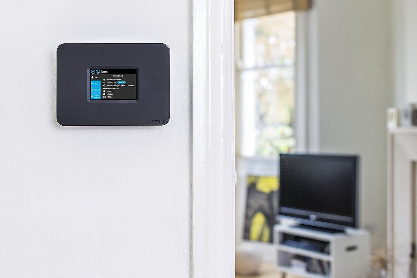 Securifi Almond+ : (3 Minute Setup) Long Range Touchscreen Wireless AC Gigabit Router + Home Automation Hub
