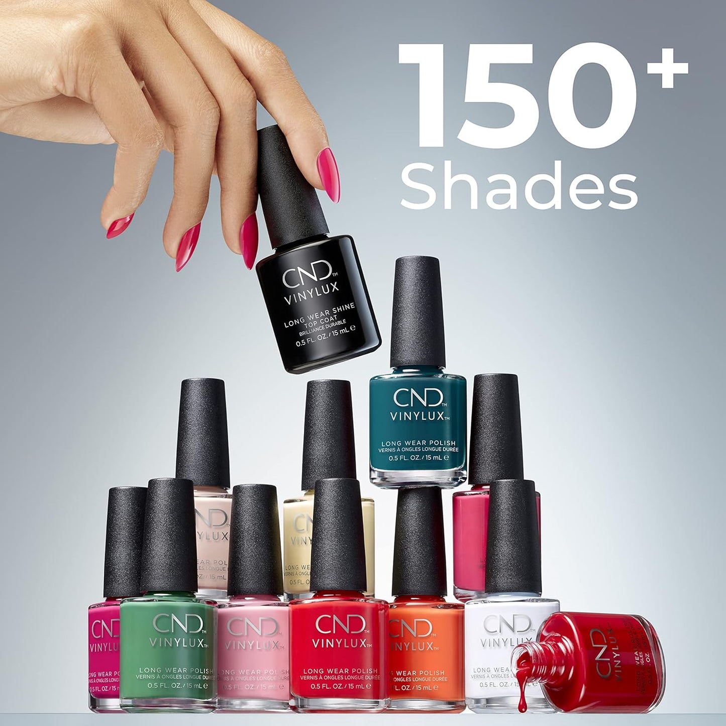 CND Vinylux Pink Pursuit Nail Polish #215 15ml