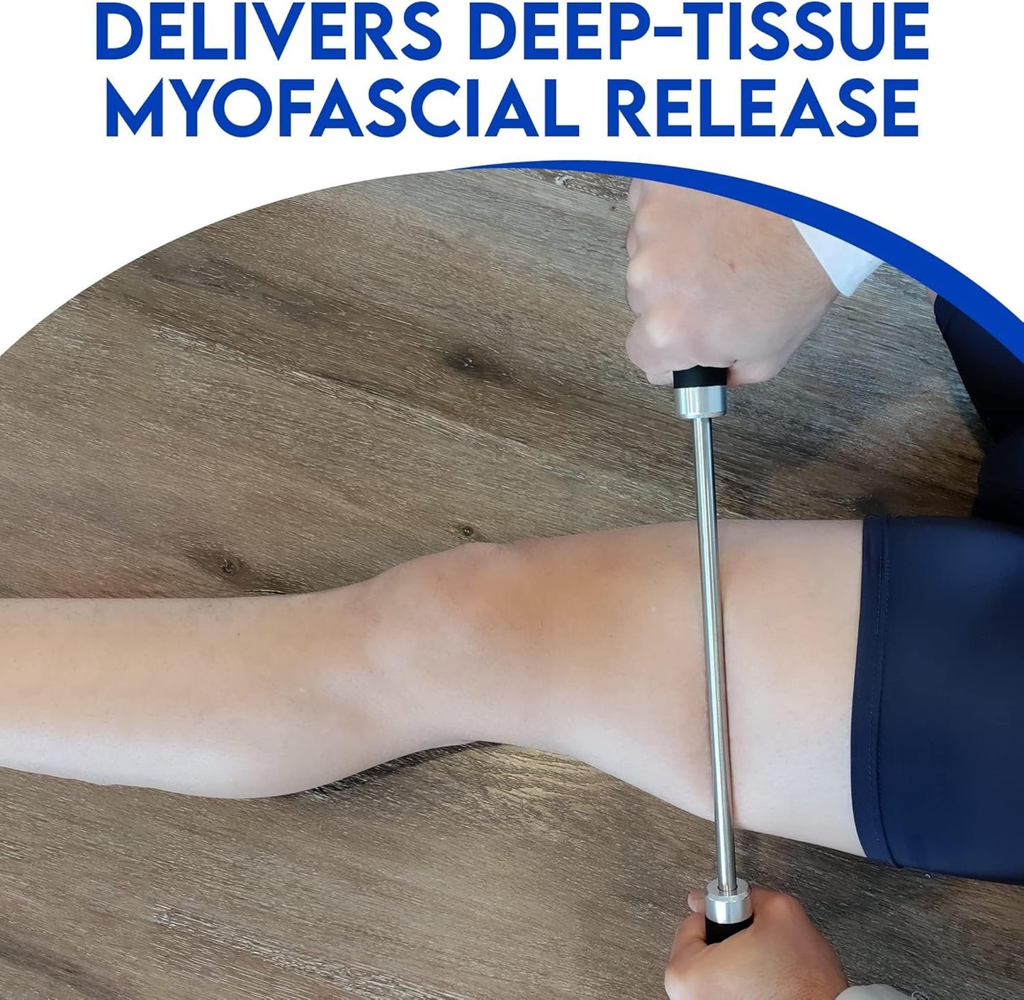 GYX COELE 22.5" Deep Roller Myofascial Massage Stick for Athletes Body Massage for Deep Tissue assage Stick Roller for Muscle, Back, Legs(long stick)