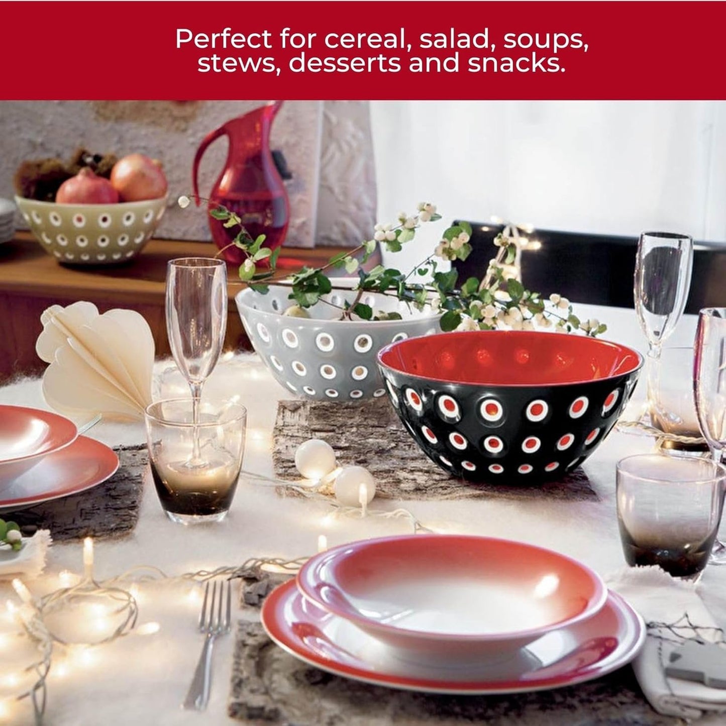 Guzzini Set of 2 Bowls 12 cm Le Murrine