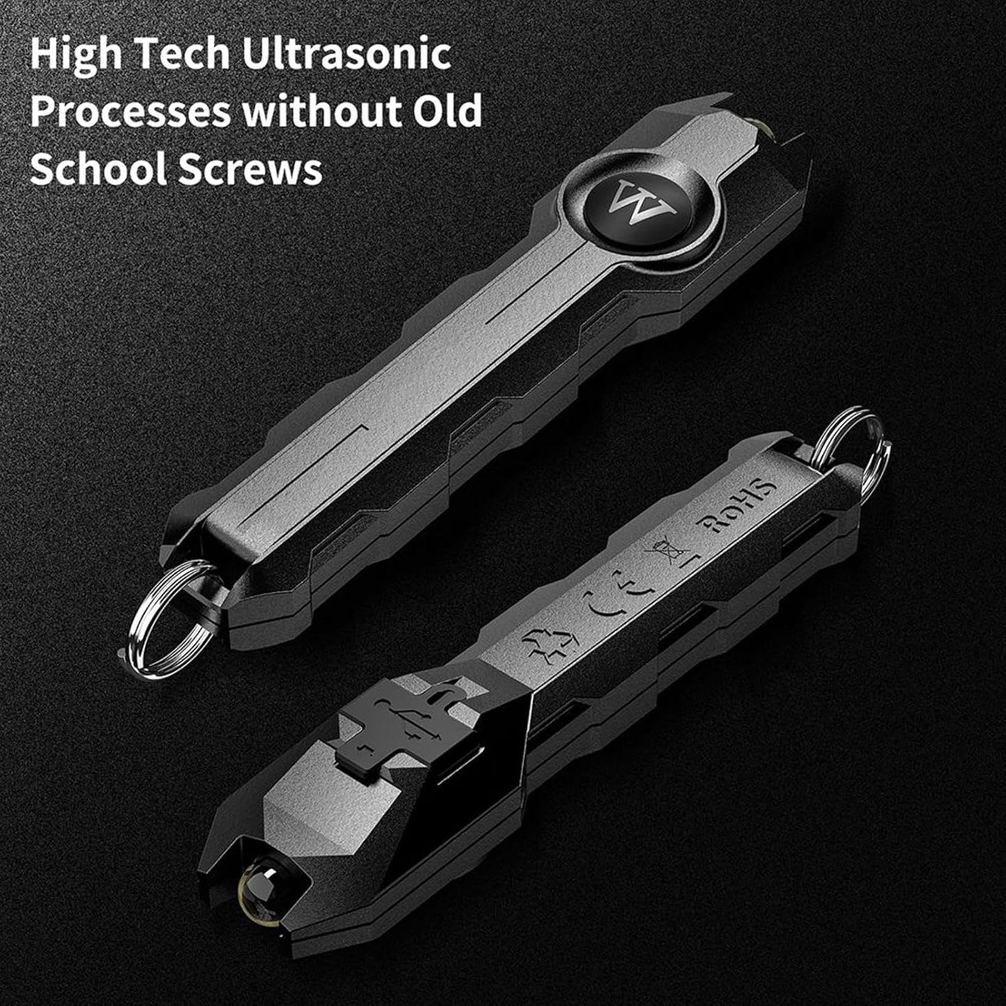Key Chain Flashlight, Compact Outdoor Light, High Brightness Led Torch Home, Work, Travel, Survival Gear, Portable Lamp For Outside Adventures, 2.64 Inches