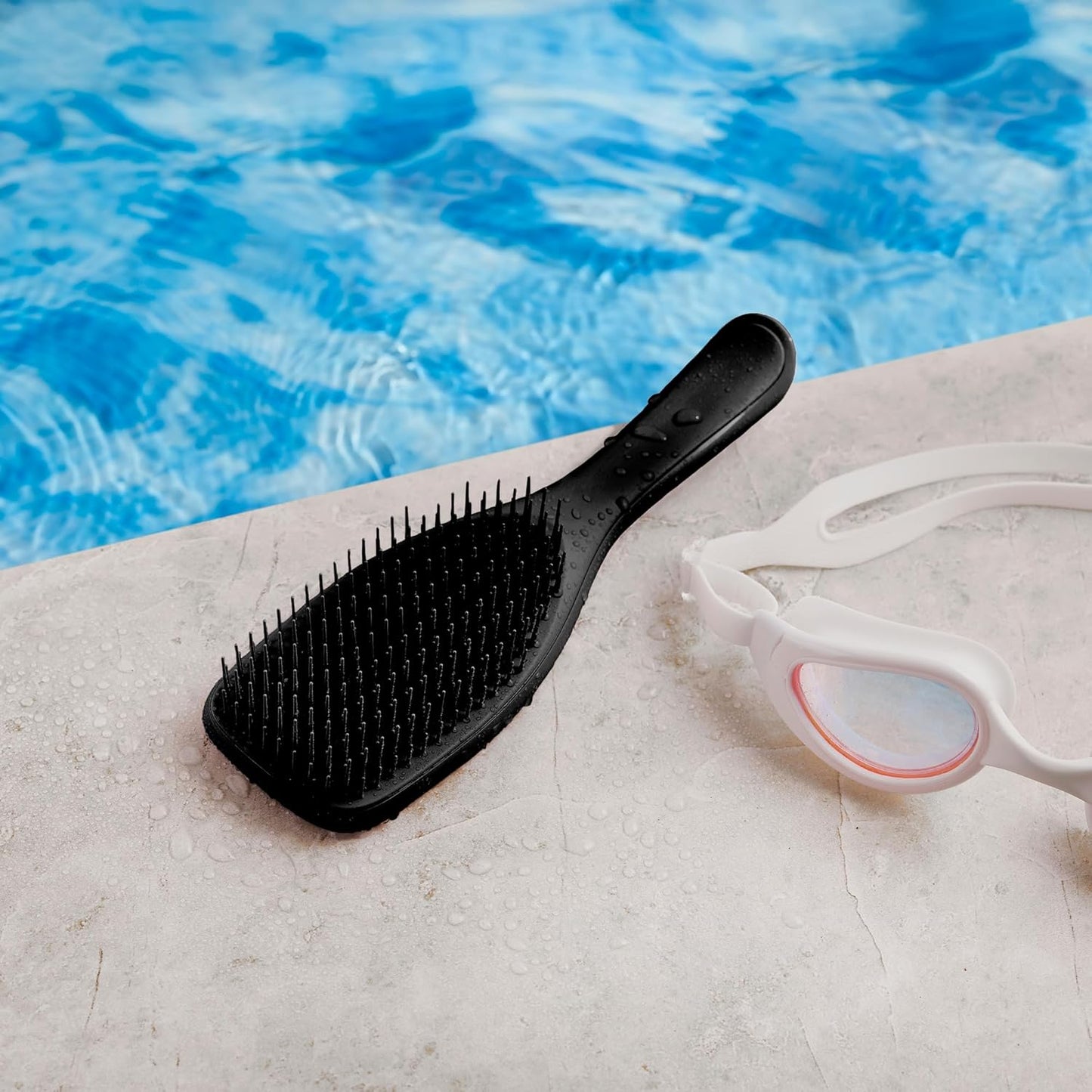 Tangle Teezer Wet Detangler Hairbrush - Liquorice Black