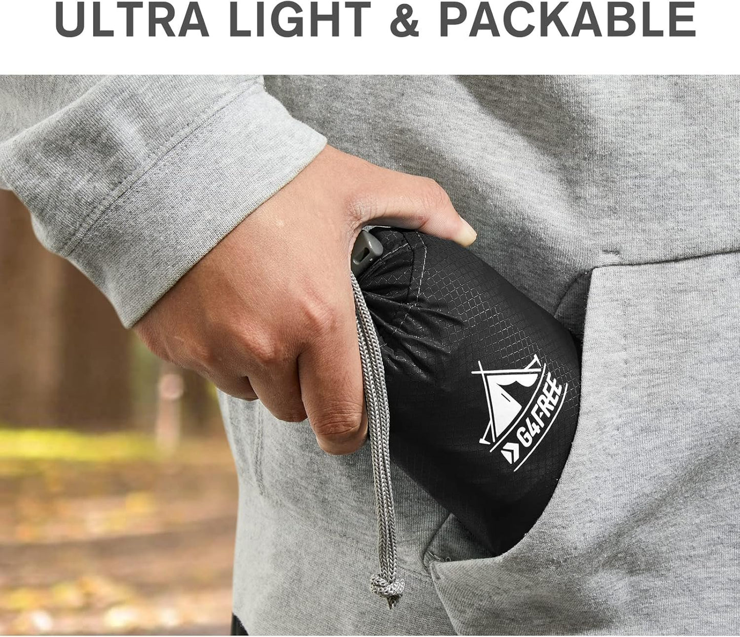 G4Free 16L Lightweight Hiking Daypack Packable Small Backpack Water Resistant Shoulder Bag for Travel Outdoor Men Women