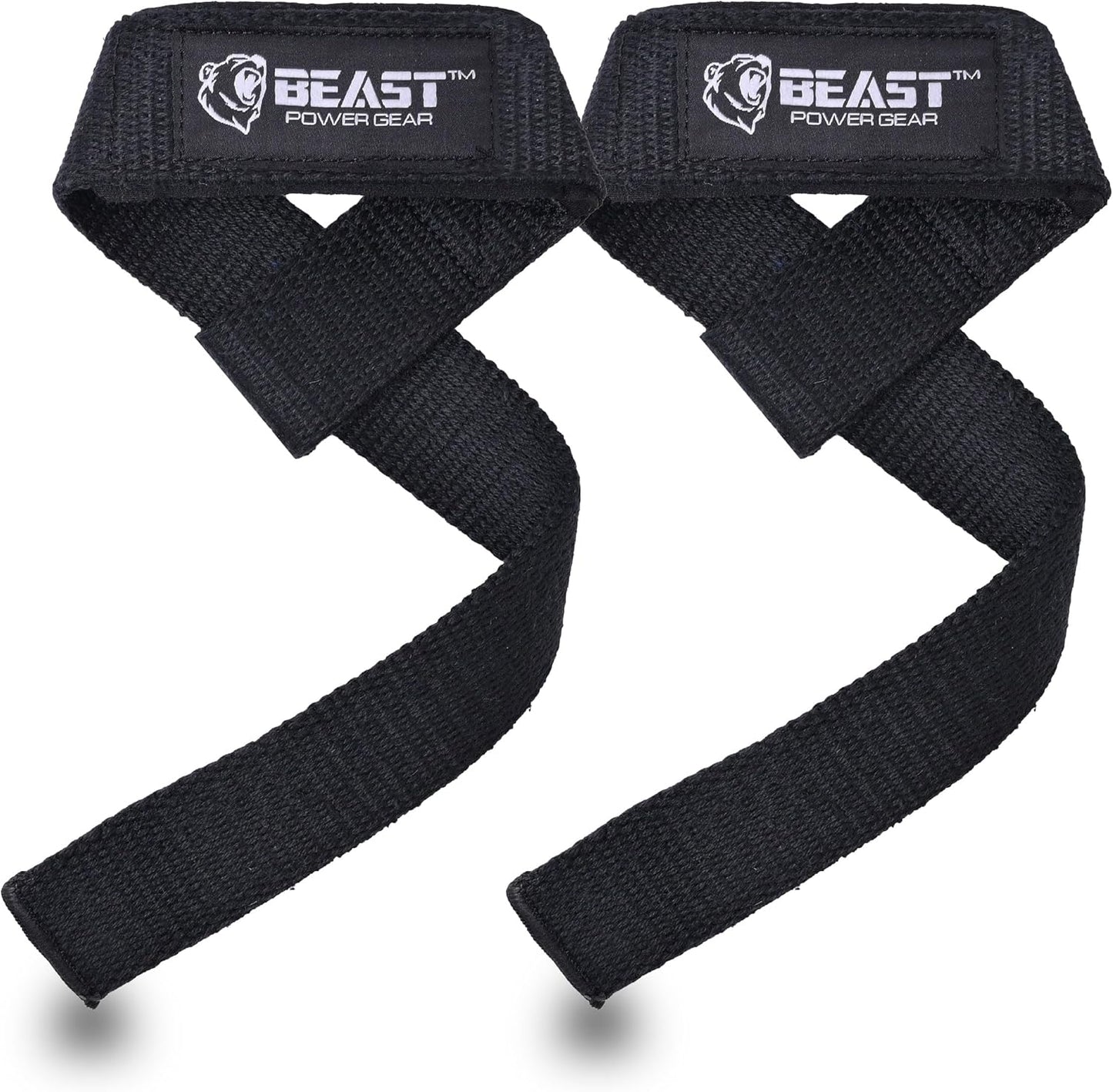 Beastpowergear Weight Lifting Straps Dead Lift Straps Neoprene Padded | Non Slip Silicone Grip | Additional Support for Powerlifting, Bodybuilding, Deadlifts, Crossfit, Strength Training