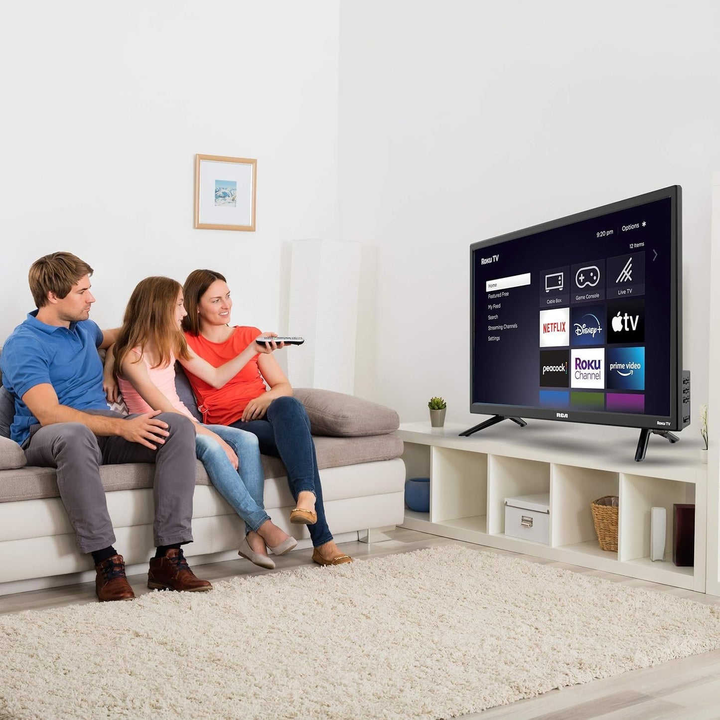 PROSCAN 24" ROKU Television, 720p, Black