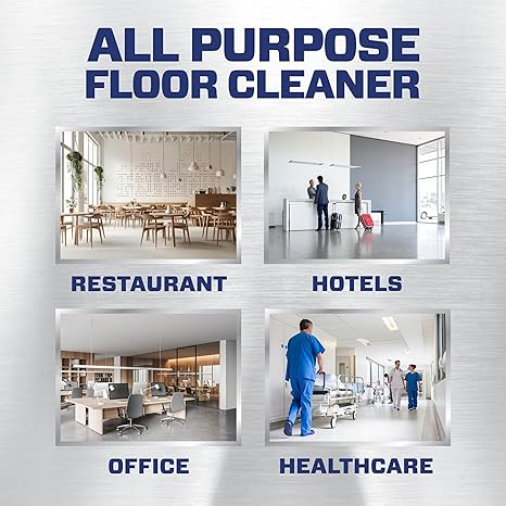 Mr. Clean Finished Floor Cleaner, Lemon Scent, 1 gal Bottle