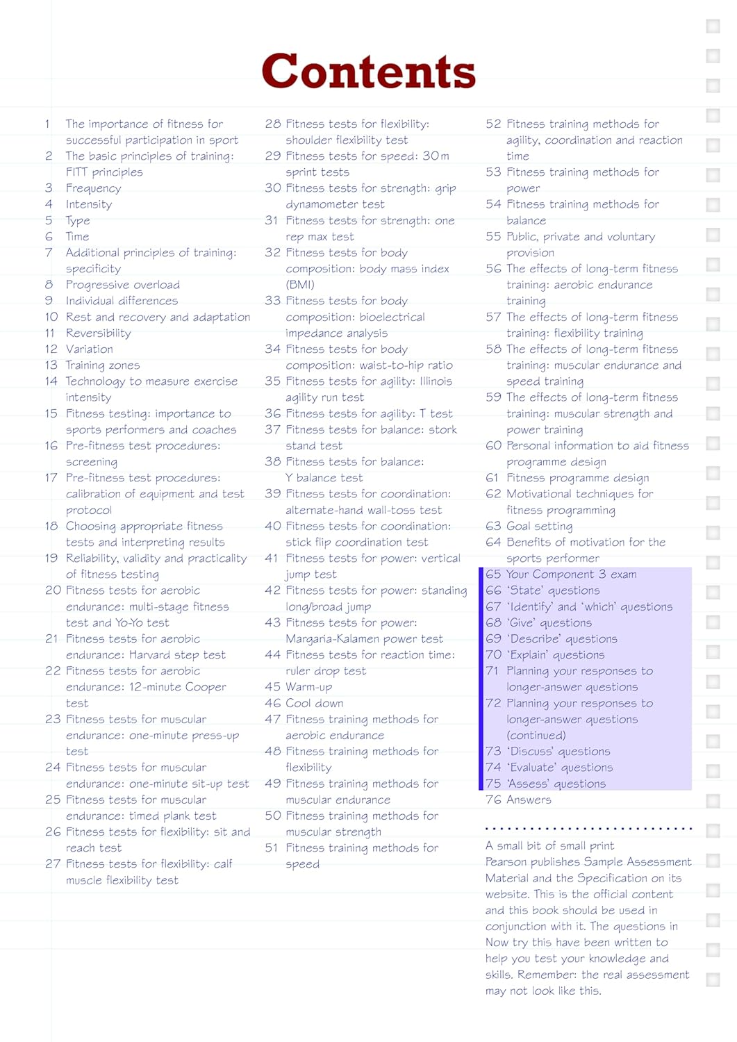 Pearson REVISE BTEC Tech Award Sport 2022 Revision Guide
