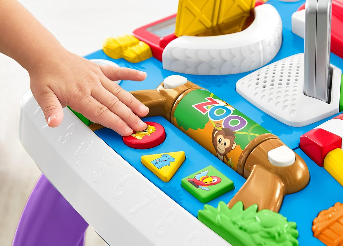 Fisher-Price Laugh & Learn Around the Town Learning Table, interactive play center with Smart Stages learning content for infants and toddlers ages 6 months & up