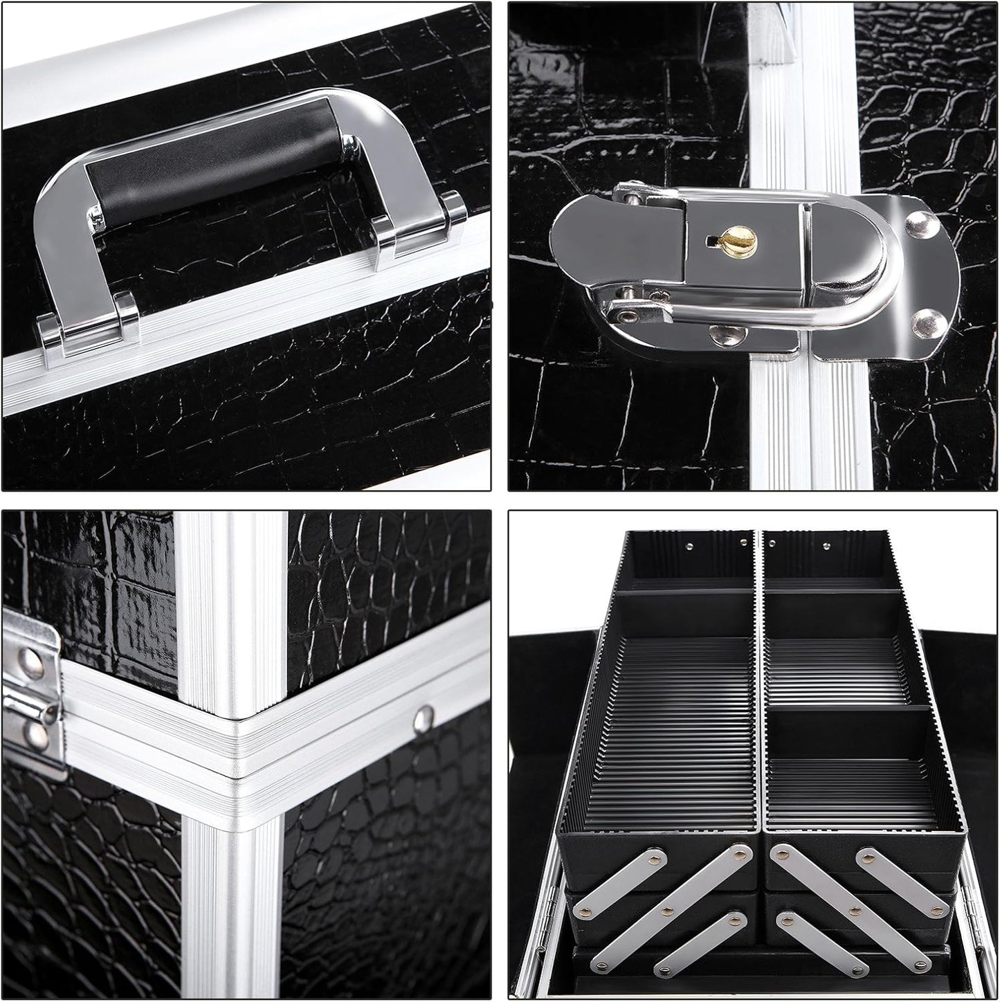 SONGMICS Grand Beauty Case 36.5 x 22 x 35 cm