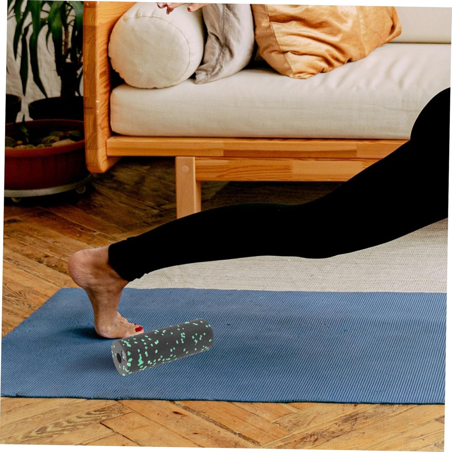 UPKOCH in schiuma colonna yoga schiuma per rulli per esercizi massaggiante di schiuma muscolare di sughero yoga di schiuma da viaggio epp