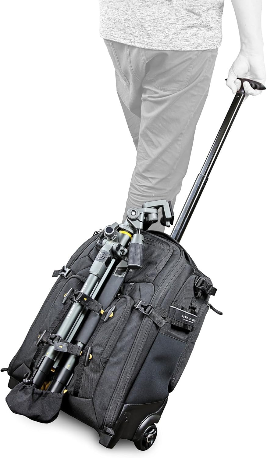 Vanguard Alta Fly 49T Durable, Customizable Trolley Bag, Black, (V243931)